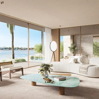 Villa Cobalt in Palm Jebel Ali – Ultra Luxury Beachfront Living by dublux
